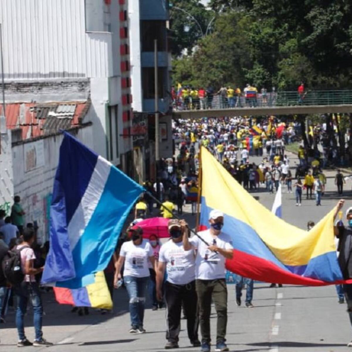 Cali se prepara para vivir un día de marchas, concentraciones y bloqueos