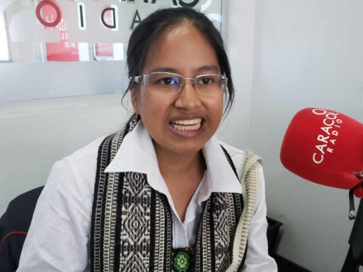 "Establecemos contacto con la madre tierra": Mariela Pujimuy Janamijoy