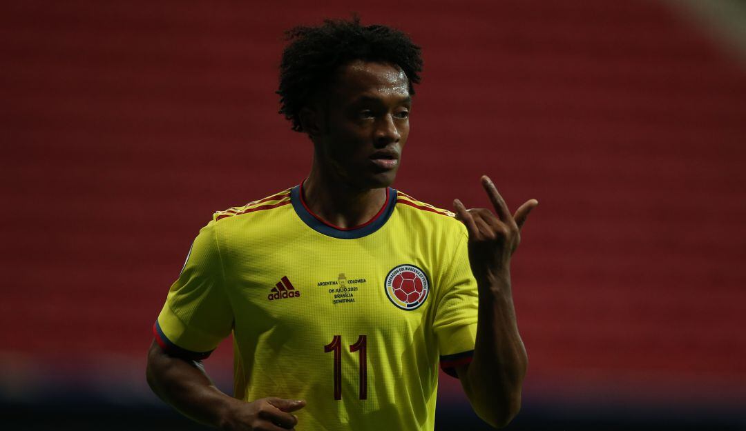 Juan Guillermo Cuadrado se unió al grupo de los 100 