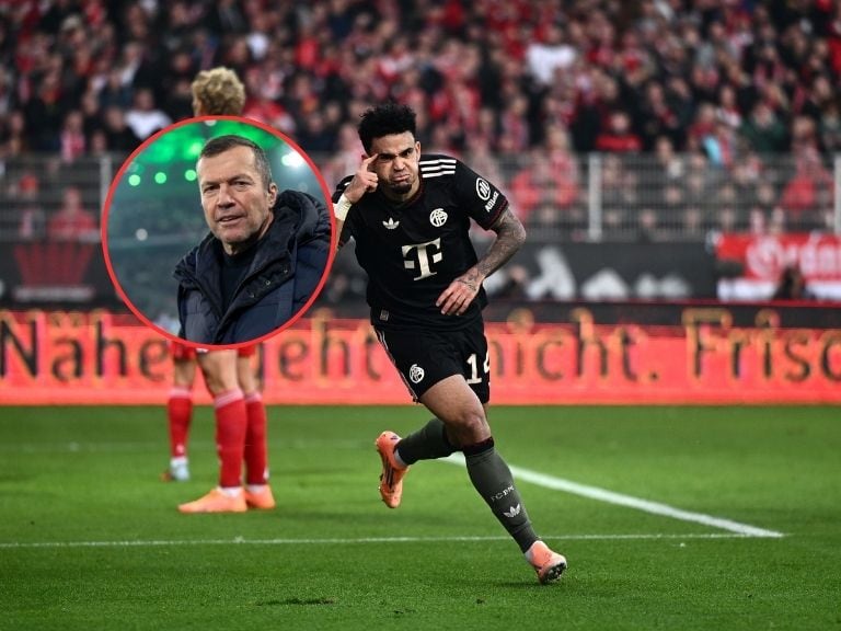 Luis Díaz celebra su gol ante Unión Berlín / Getty Images.