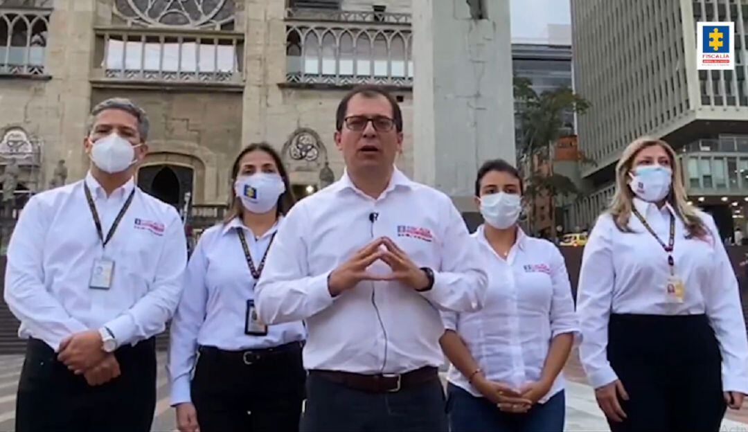 Visita del Fiscal General a Caldas