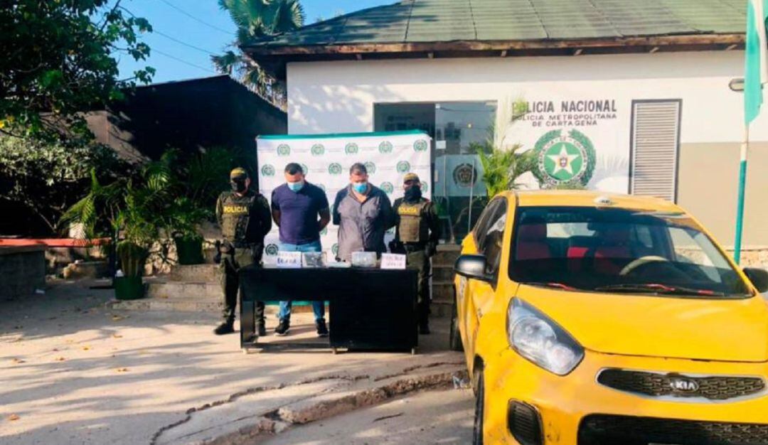El operativo se llevó a cabo en el sector turístico de Bocagrande