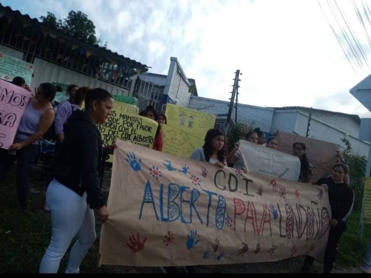 Hogar infantil fue vandalizado, niños son atendidos en el restaurante de un colegio