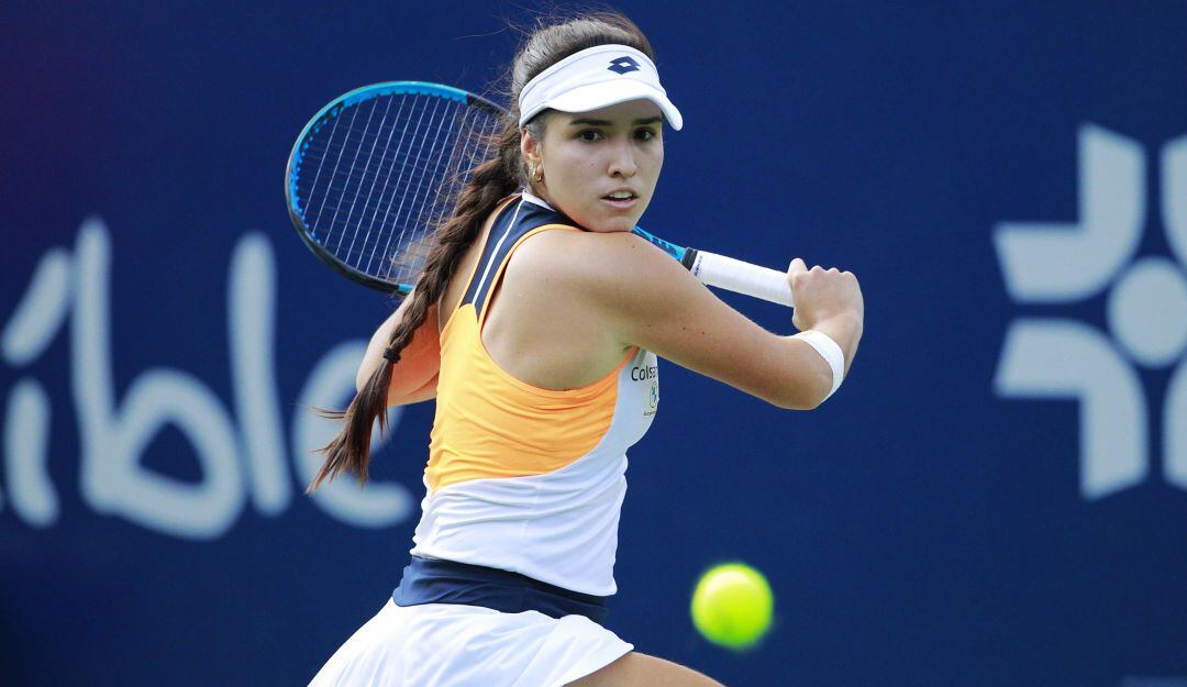 María Camila Osorio en la final del Abierto de Monterrey