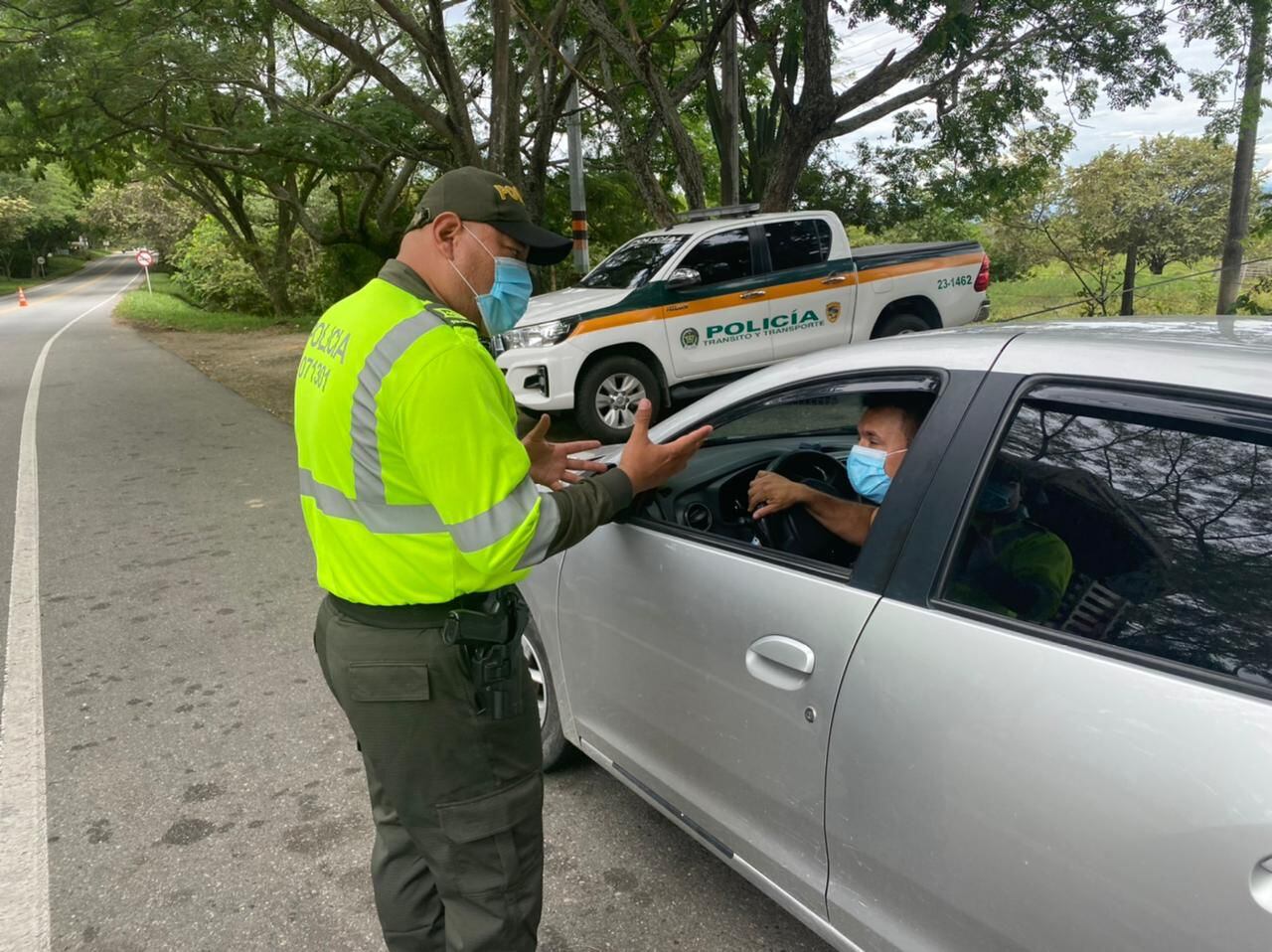 Los turistas puedan disfrutar del puente festivo. Foto policía Huila.