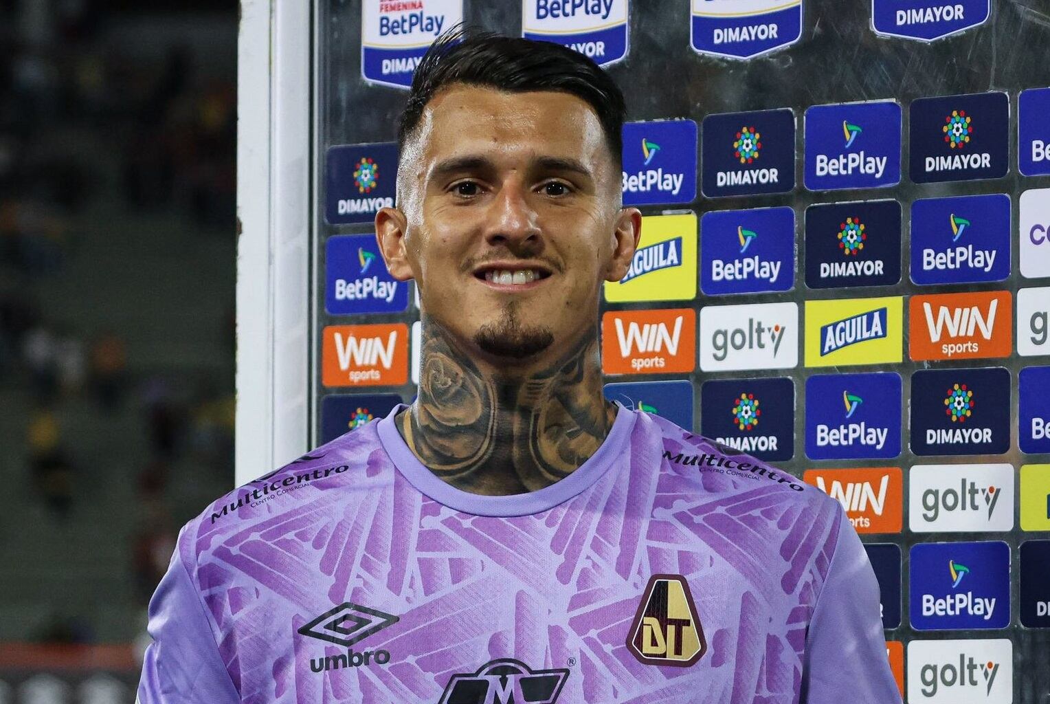 Cristopher Fiermarín, arquero del Deportes Tolima