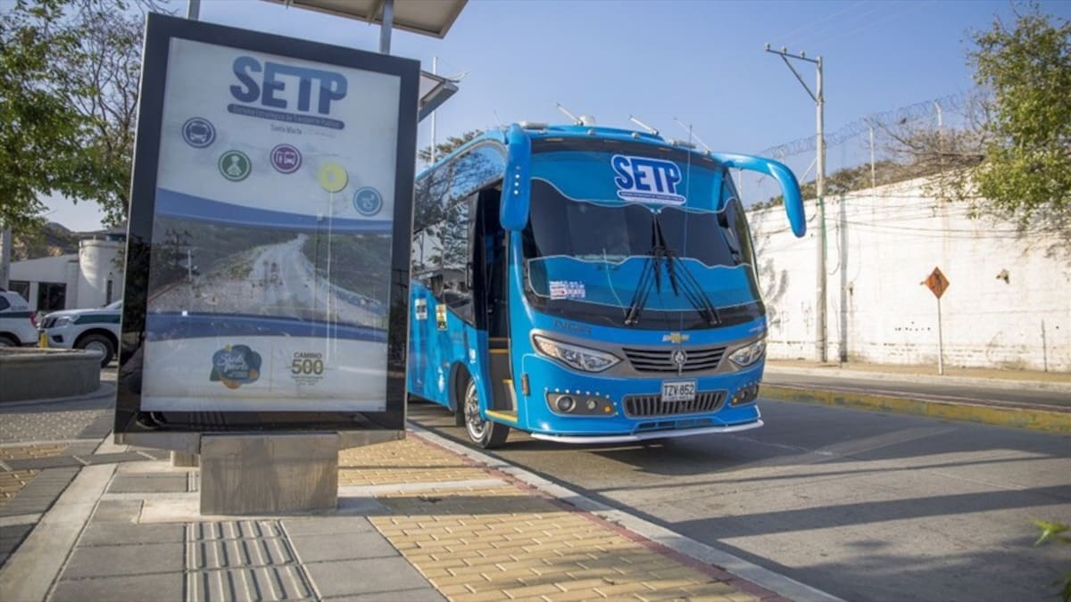 A partir hoy comienza a regir la nueva tarifa de transporte público en Santa Marta