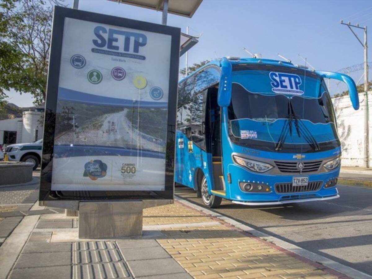 A partir hoy comienza a regir la nueva tarifa de transporte público en Santa Marta