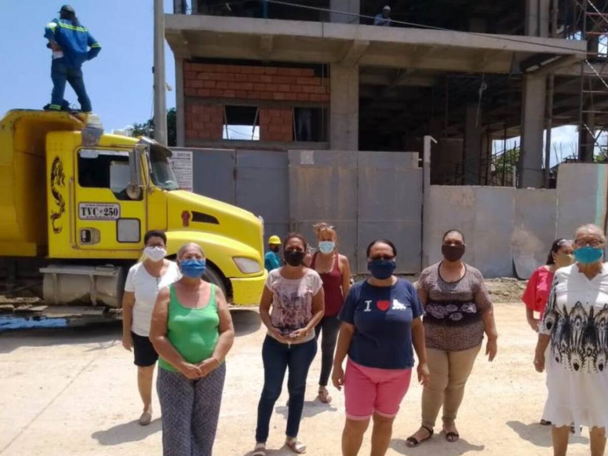 Quejas por proyecto en el barrio Torices de Cartagena