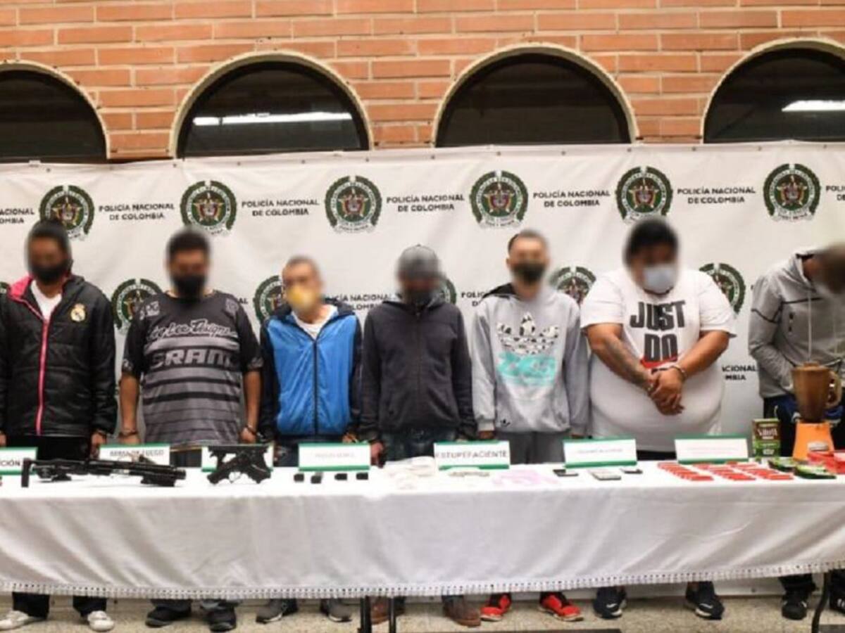Golpe al grupo ilegal del Limonar 1 en el sur de Medellín