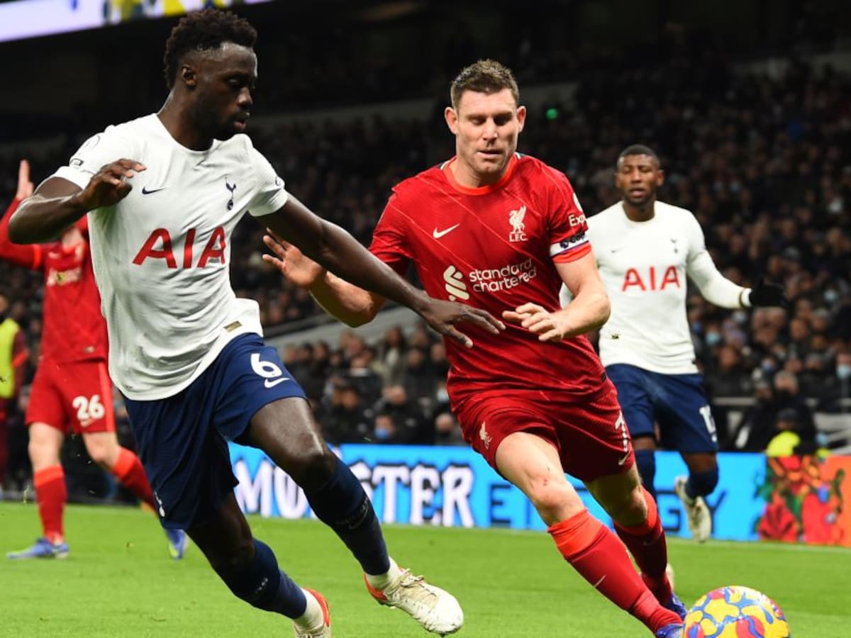 Con Dávinson, Tottenham empató en un partidazo ante el Liverpool