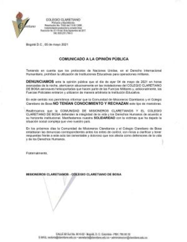 Comunicado Oficial