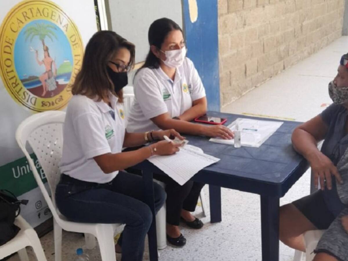 Secretaría de Hacienda llevó línea de crédito Cartagena Adelante a El Pozón