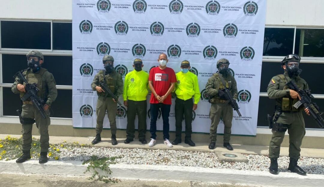 Alias Titi. Cortesía: Policía