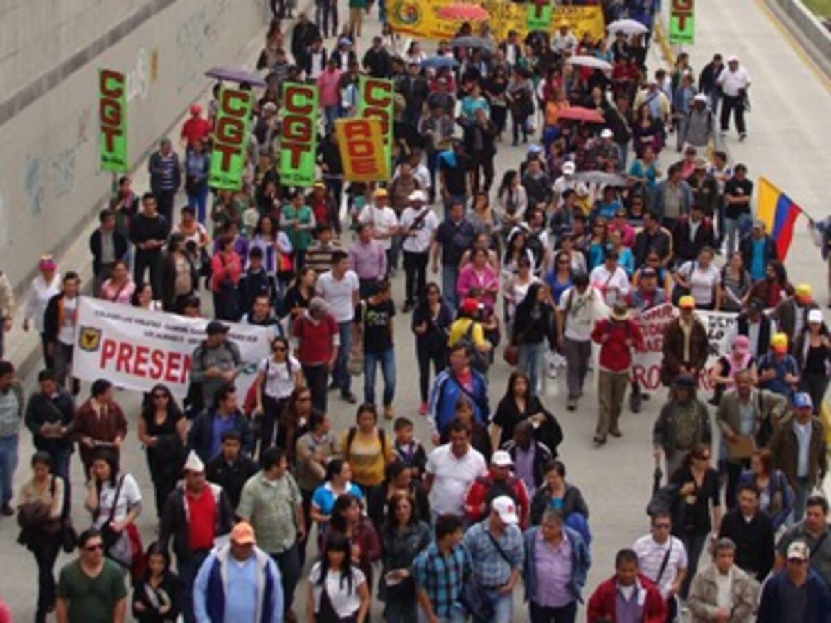 Gobierno rechaza amenazas en contra de dirigentes de la CGT presuntamente por la guerrilla