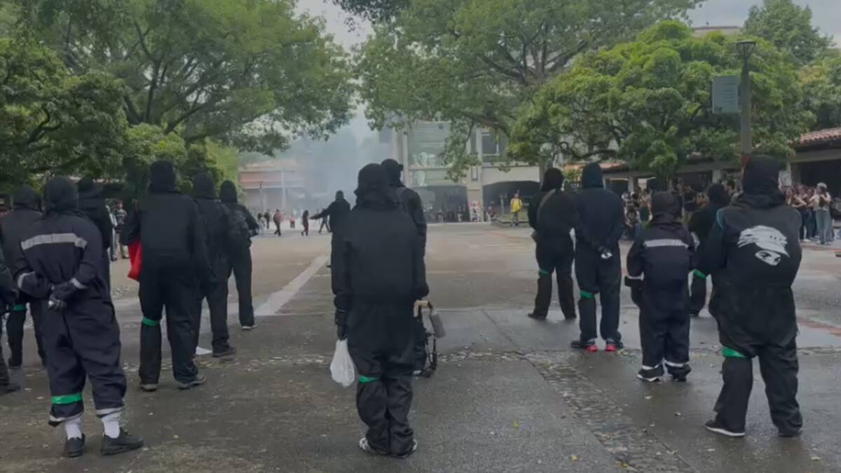 Por disturbios en la UdeA, el foro de candidatos a la rectoría fue suspendido