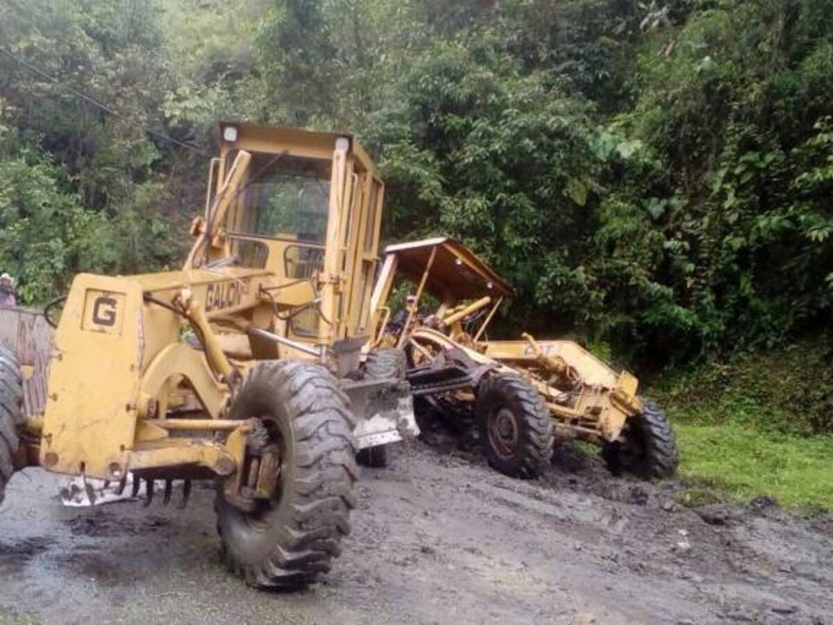 Emergencia por deslizamientos de tierra en 9 veredas de Macanal, Boyacá