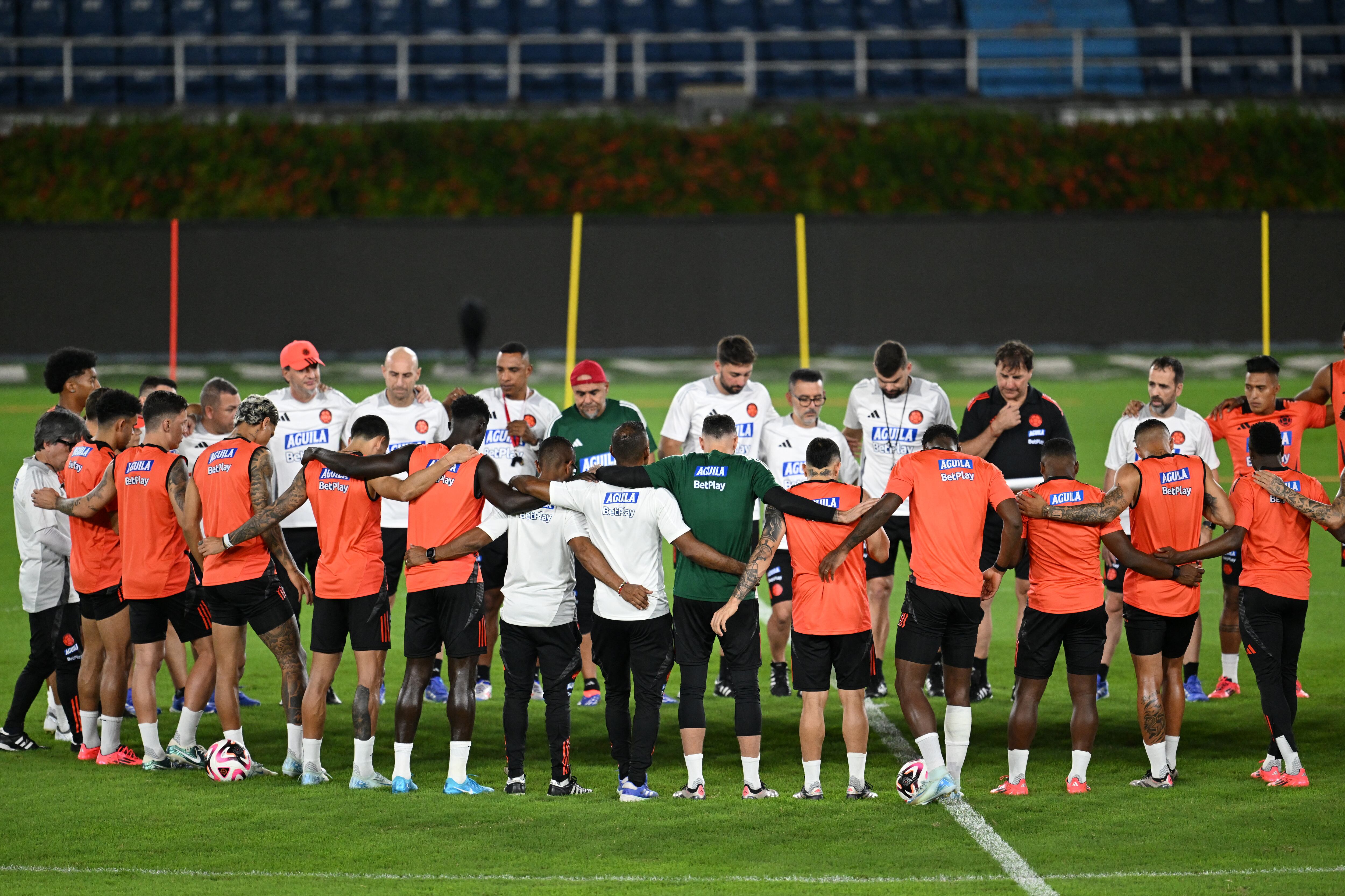 Selección Colombia (Photo by Raul ARBOLEDA / AFP) (Photo by RAUL ARBOLEDA/AFP via Getty Images)