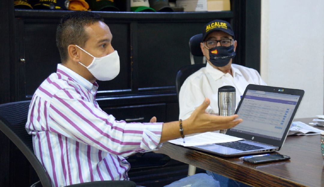 Reunión de las autoridades distritales para mejorarmiento de las condiciones del mercado de Bazurto de Cartagena