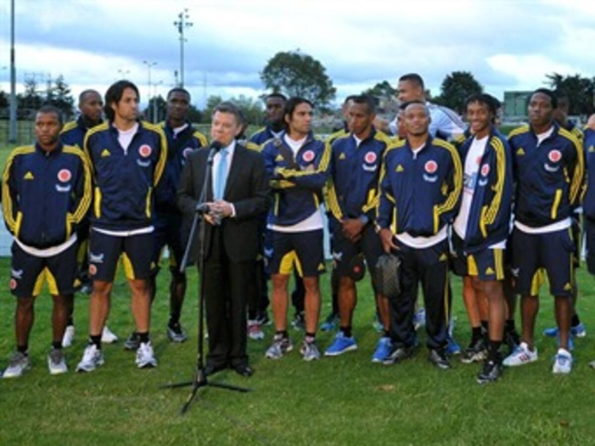 “Confío en que la selección está como un relojito y va a marcar muchos goles”: presidente Santos