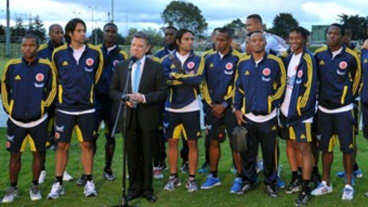 “Confío en que la selección está como un relojito y va a marcar muchos goles”: presidente Santos