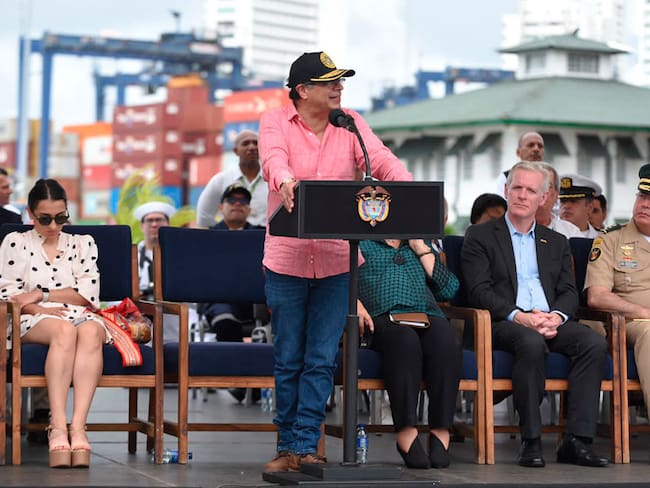Palabras del Presidente Gustavo Petro en la ceremonia de clausura con motivo de la visita del buque hospital de los Estados Unidos USNS Comfort /Cortesía Presidencia