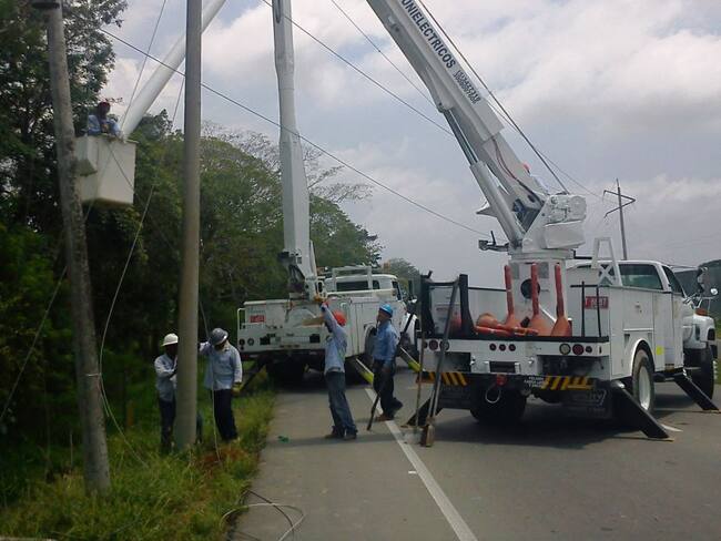 Los daños fueron ocasionados por fuertes lluvias en la zona