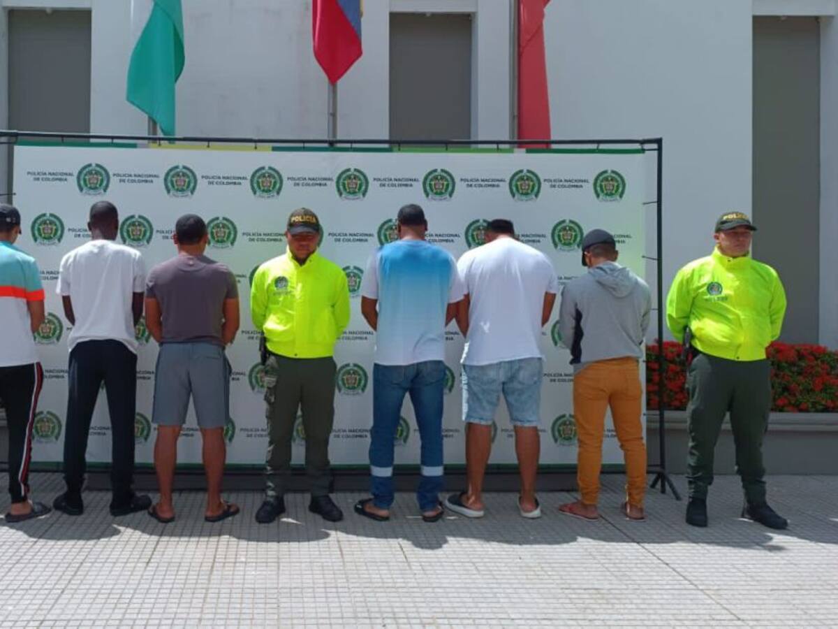 Capturan a 13 personas que contaminaban carga para enviar droga a Europa