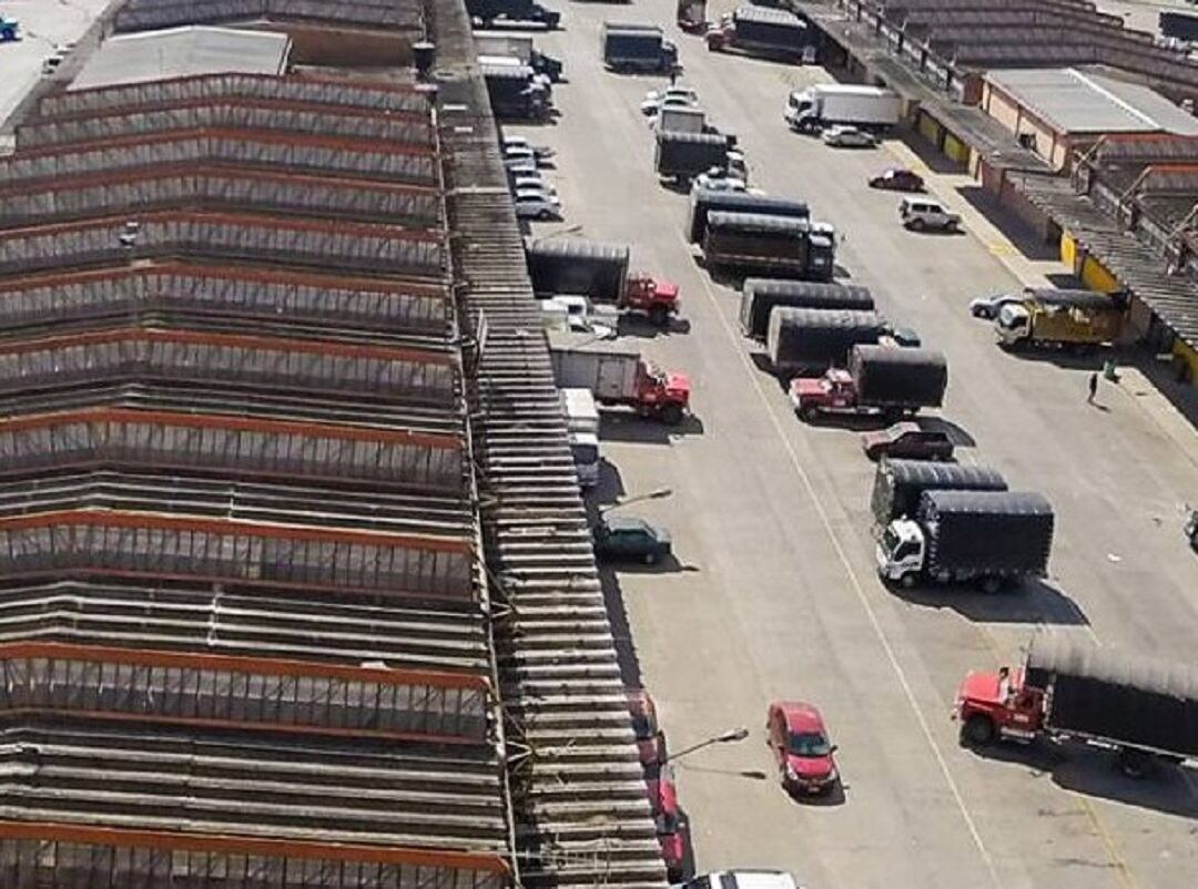 Panorámica de la Corporación de Abastos de Bogotá, Corabastos. Foto: cortesía.