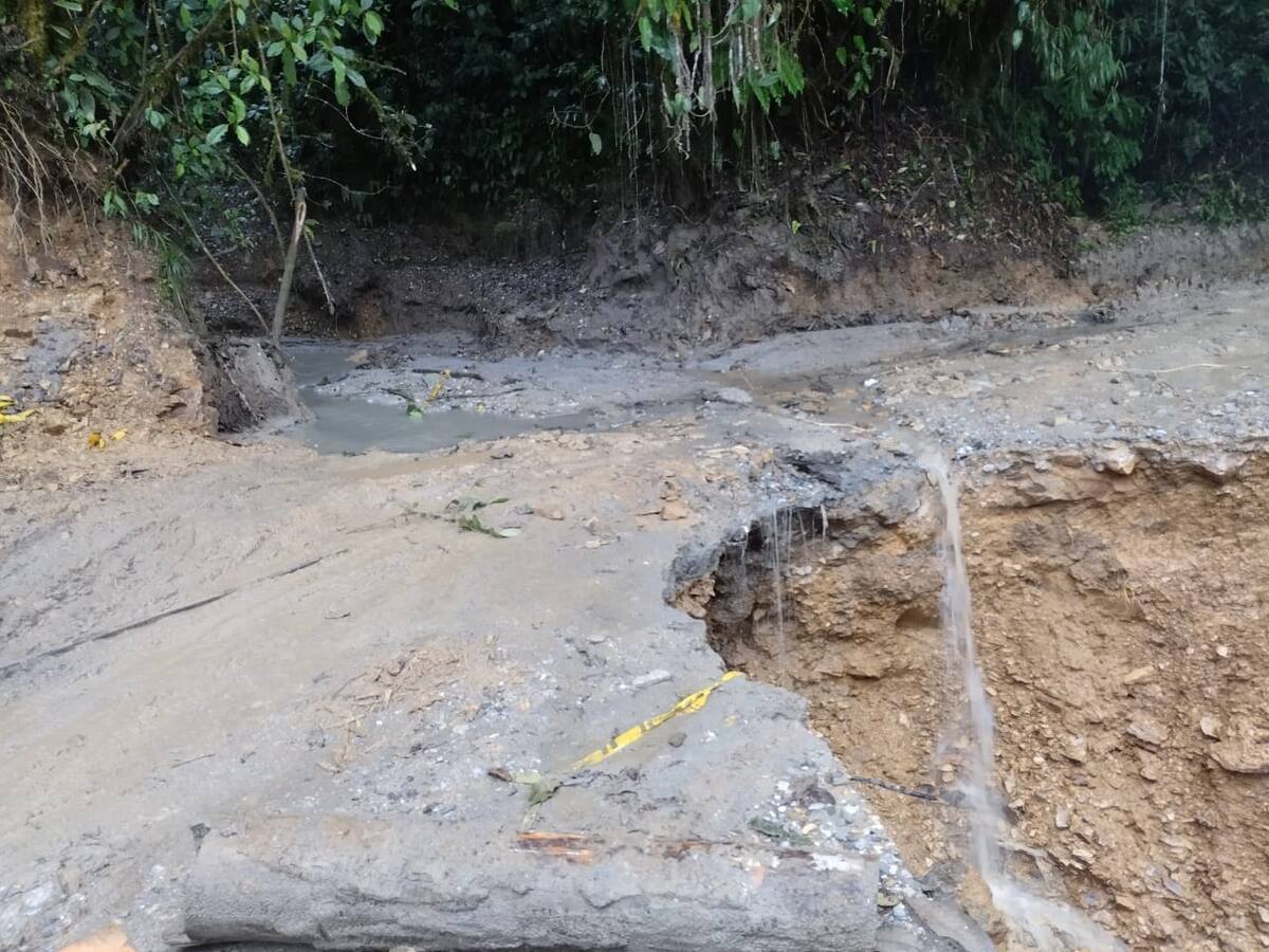 Conformarán veeduría ciudadana por abandono de ruta de evacuación del volcán Machín