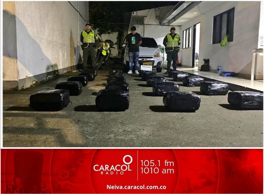 Logrando sacar de circulación más de 25 mil dosis de marihuana, avaluadas en más de 50 millones de pesos.