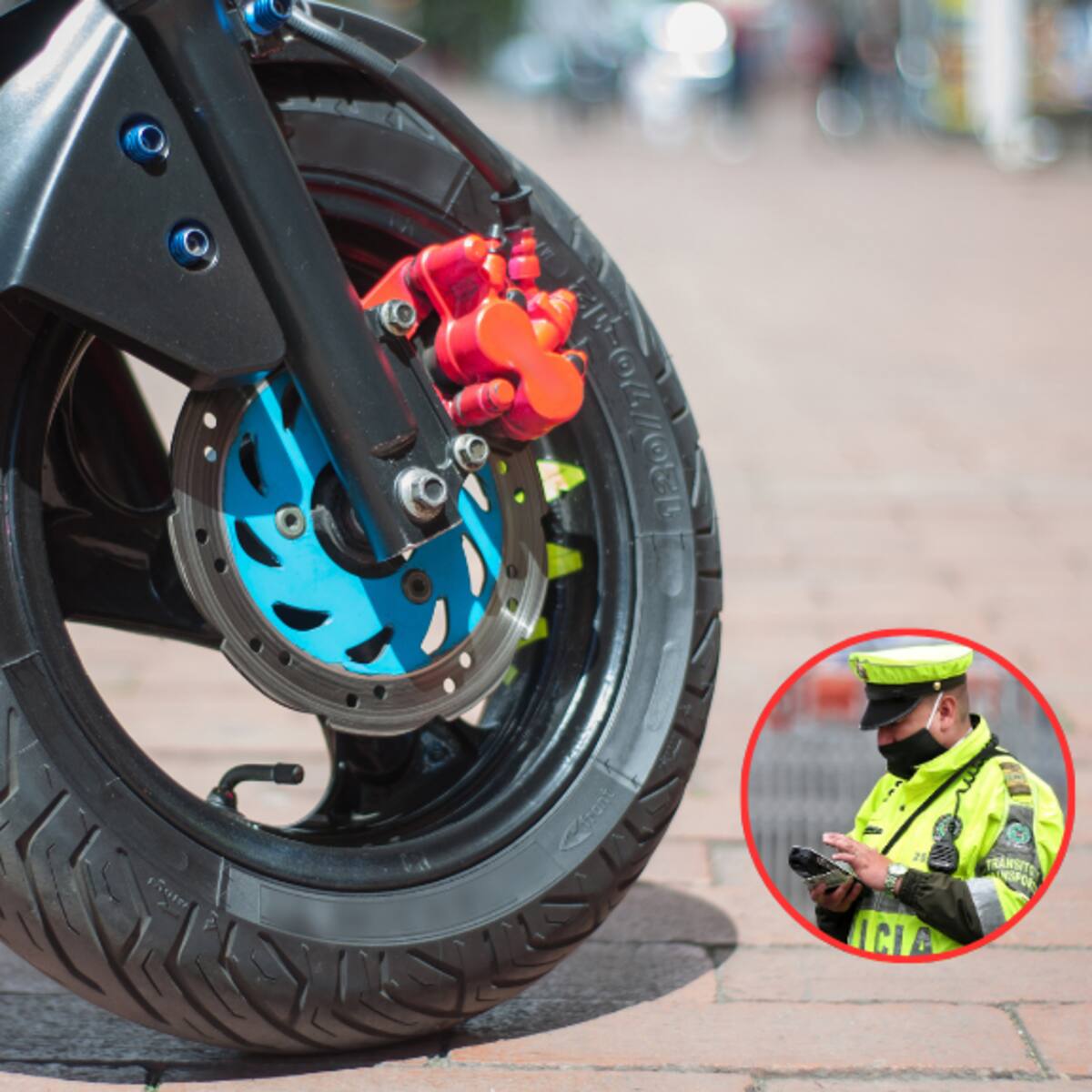 Infracción a motos por conducir en contravía y sobre andenes: ¿podrían inmovilizarla?
