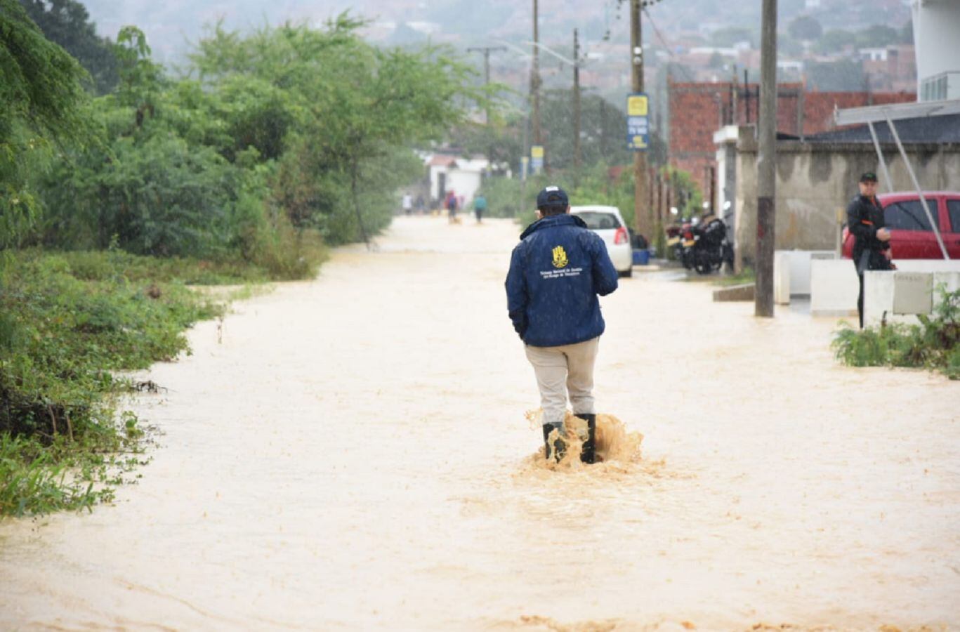 Lluvias en Cúcuta. / Foto: Gestión de Riesgo - Archivo. 