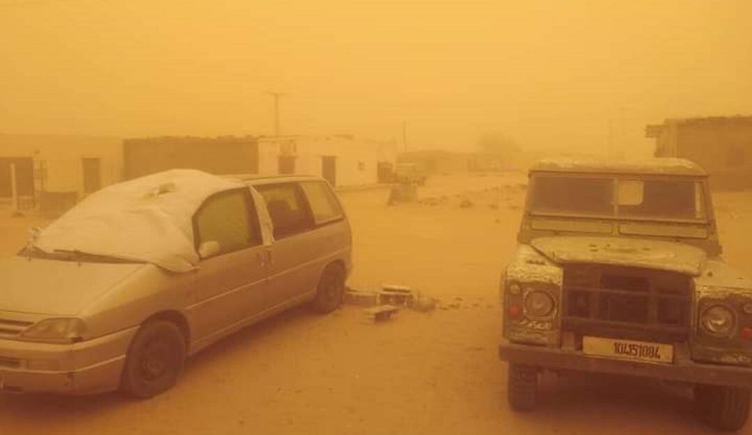 Irak se vio impactado por una nueva tormenta de arena