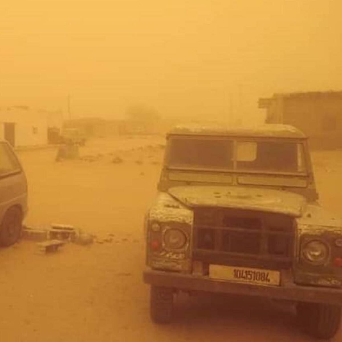 Irak se vio impactado por una nueva tormenta de arena