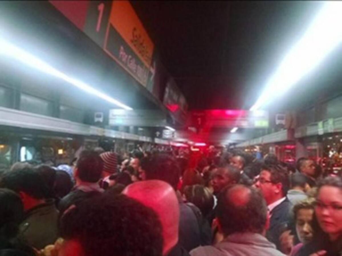En video: Problemas en el sistema Transmilenio