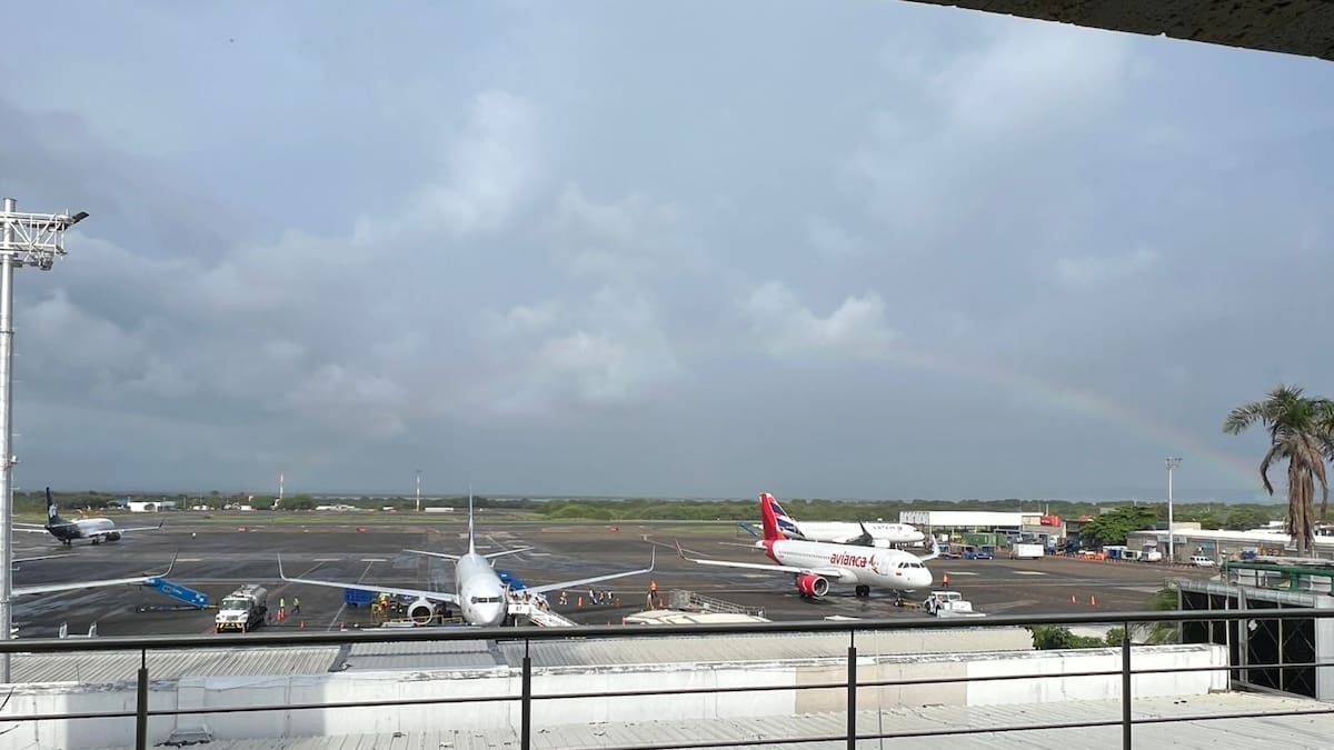 Más de 615 mil pasajeros se movilizaron durante junio en el Aeropuerto Internacional Rafael Núñez