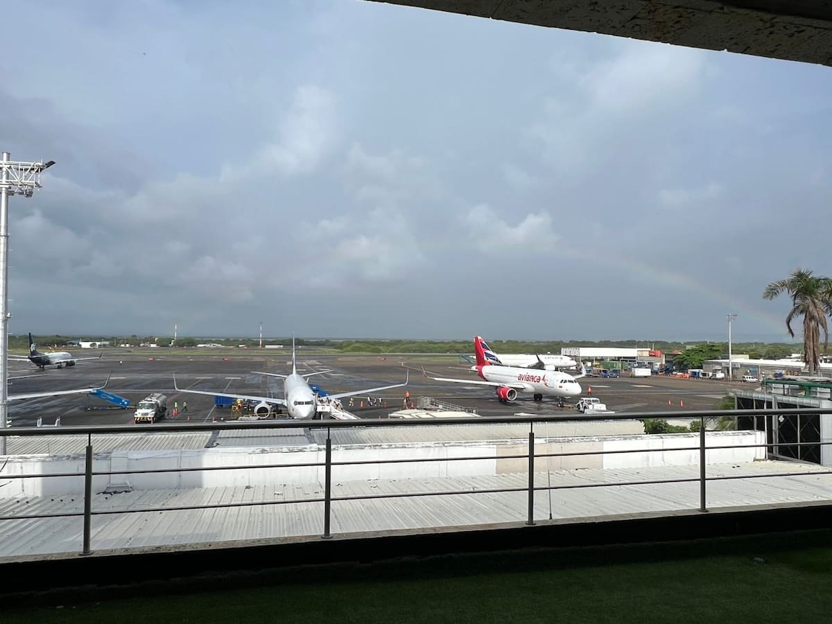 Más de 615 mil pasajeros se movilizaron durante junio en el Aeropuerto Internacional Rafael Núñez