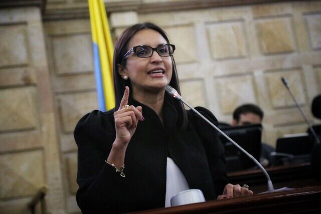 María Fernanda Rangel. Foto: Colprensa - Senado de la República