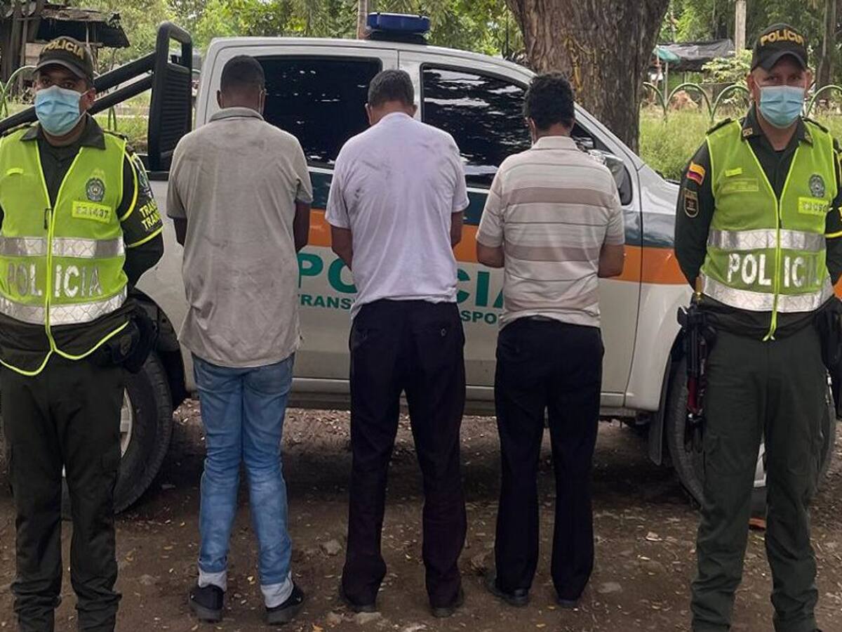 En Montería capturan en flagrancia a tres hombres por tráfico de migrantes