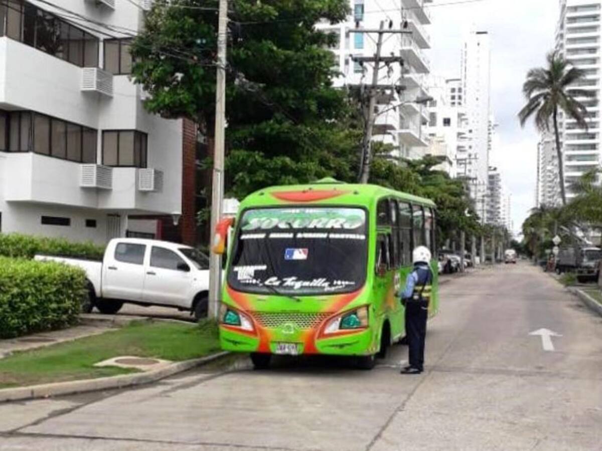 Rutas de sector turístico de Cartagena a bajar velocidad y cumplir trayecto