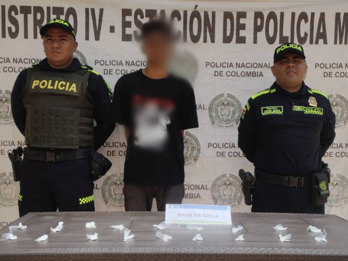 Policía capturó a presunto jíbaro en un barrio de Mompox