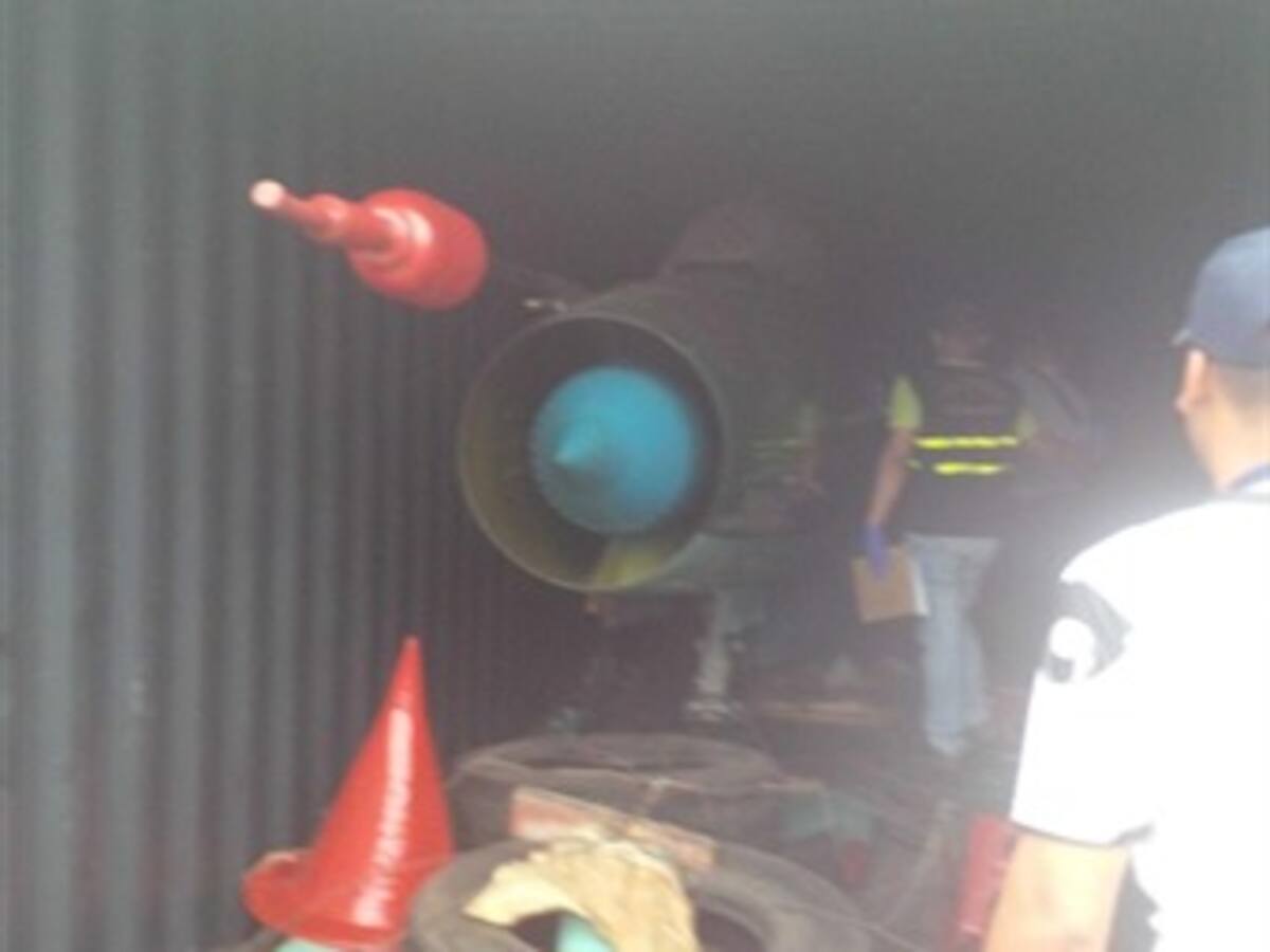 En buque coreano decomisado en Panamá también había dos aviones de guerra MIG 21