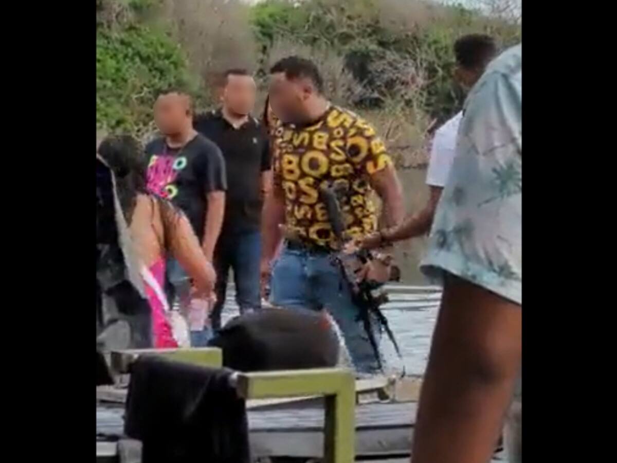 Video: Detalles de la balacera que se registró en lujosa fiesta en Puerto Colombia