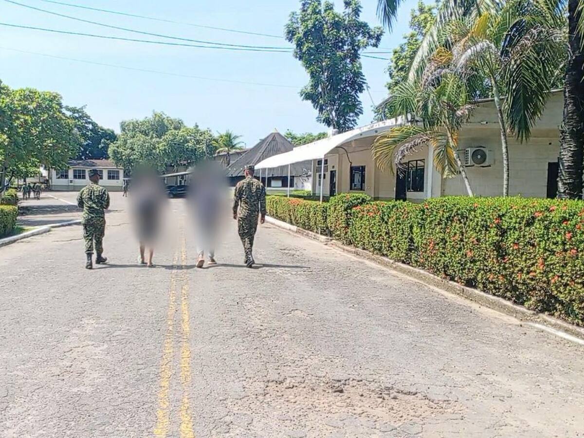 Ejército Nacional recuperó a dos menores de edad reclutados por el ELN en Santander