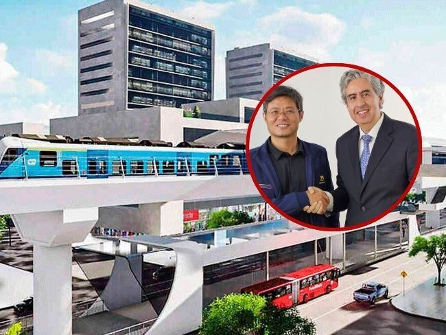 Acerías Paz del Río firmó el contrato con el consorcio Metro Línea 1. Imagen | Caracol Radio