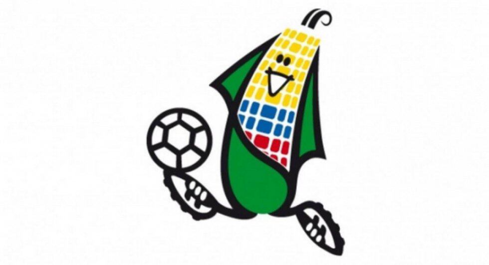 Mascota de la Copa América Ecuador 1993. Era una mazorca con los colores de la bandera de Ecuador.