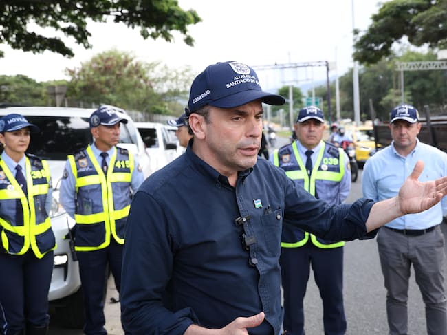 Alejandro Eder, mantuvo seguimiento y acompañamiento permanente durante los bloqueos y taponamientos registrados en diferentes entradas y salidas de Cali.