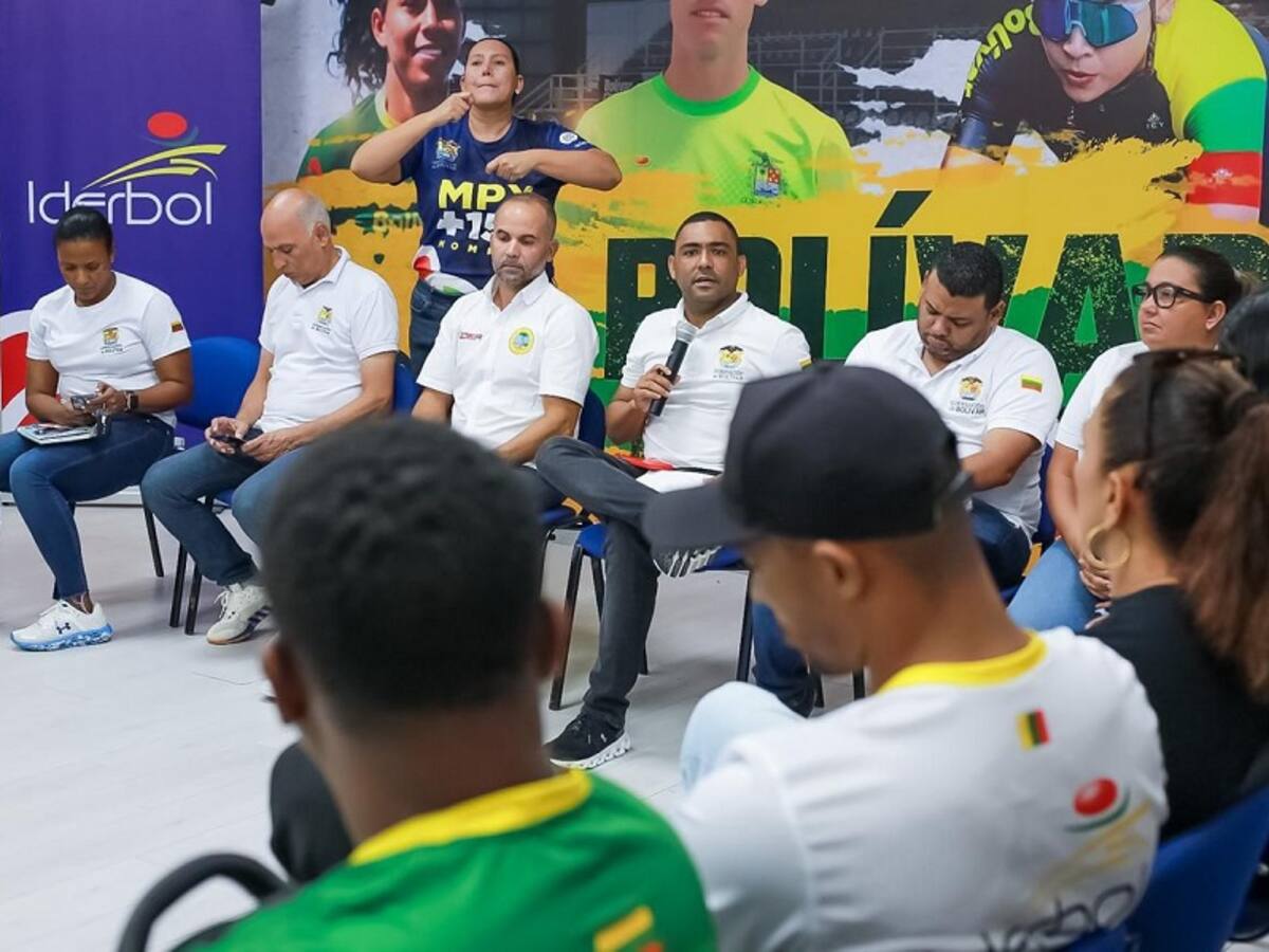 Inició planificación del proceso de Altos Logros con deportistas y ligas de Bolívar