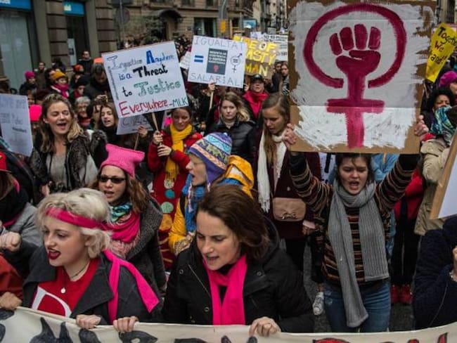 Mujeres se toman las calles para reivindicar sus derechos este 8-M